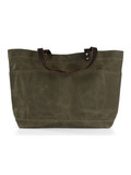 VERDE MILITARE | Borsa a spalla in canvas effetto vintage