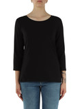 SCHWARZ | Baumwoll-T-Shirt MULTIA