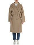 BEIGE | Mantel aus reiner Schurwolle CIVADA