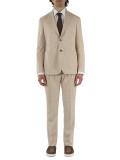 BEIGE | Zweiteiliger Anzug aus Viskosemischung Drop 7