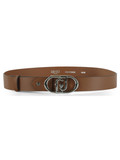 MARRONE CHIARO | Cintura in pelle LAPUFFY