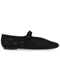 NERO | Ballerina MYFAIR BALLET FLAT con strass