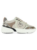 avorio | Sneakers ALBA 03 con dettagli glitterati