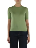 VERDE CHIARO | Maglia in lana, seta e cachemire TAPIOCA