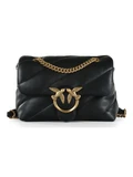 SALMONE | Borsa a tracolla in pelle trapuntata LOVE PUFF MINI CL.