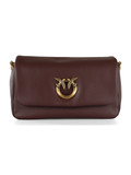 MARRONE | Borsa a tracolla in pelle CLICK SOFT HORIZONTAL MINI