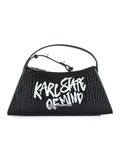 NERO | Borsa a spalla KLJ LOGO QUOTE Small