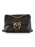 MARRONE | Borsa a tracolla in pelle trapuntata LOVE PUFF MINI CL.
