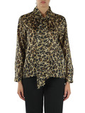leopardato | SPORT: Blusa in seta NASTRO