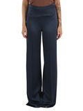 BLU | Pantalone gamba larga PESI in satin