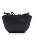 NERO | Borsa a spalla in pelle martellata BLOOM