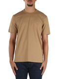 CAMMELLO | T-shirt regular fit in cotone con ricamo logo
