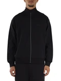 BLU SCURO | Felpa con zip in misto viscosa