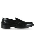 NERO | Mocassino in pelle con mascherina