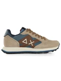 BEIGE | Sneakers in pelle e tessuto JAKI 2.0 BICOLOR