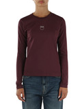 BORDEAUX | T-shirt manica lunga in cotone TOBLINO