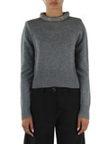 GRIGIO | Maglia in misto lana e cashmere BERLINO