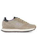 BEIGE | Sneakers in pelle e tessuto ALLY SOLID