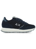BLU SCURO | Sneakers in pelle e tessuto ALLY GLITTER TEXTILE