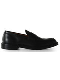 NERO | Mocassino in pelle con mascherina