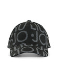 NERO | Cappello con visiera e stampa logo