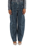 BLU | LIU JO feat. ELODIE: Pantaloni jeans cinque tasche stampati