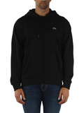 NERO | Felpa Classic fit con zip e cappuccio