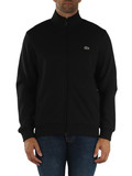 SCHWARZ | Regular Fit Sweatshirt mit Reißverschluss