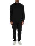 NERO | Tuta sportiva composta da felpa con zip e pantalone