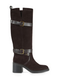 MARRONE | Stivali in suede COLBY 02