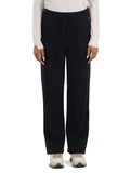 BLU SCURO | Pantalone in misto lana merino e cashmere