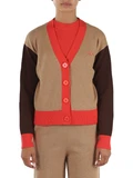 CAMMELLO | ardigan color block in misto lana merino e cashmere