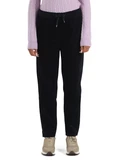 BLU SCURO | Pantaloni con coulisse in velluto a costine