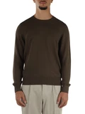 VERDE SCURO | Maglia girocollo in seta