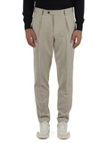 GREIGE | Pantalone in lana vergine, seta e cashmere