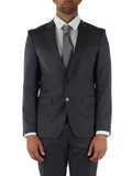 GRIGIO | ONE: Giacca slim fit in lana vergine Guabello