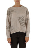 BEIGE | Maglia in misto alpaca, lana e viscosa