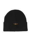 NERO | Cappello in maglia con ricamo logo