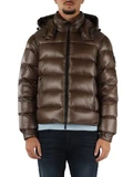 MARRONE | Piumino trapuntato HE2440035 800 Fill Power