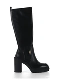 NERO | Stivali in pelle ed ecopelle stretch RUBY 12