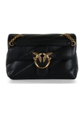 NERO | Borsa a tracolla in pelle trapuntata LOVE PUFF CLASSIC CL.