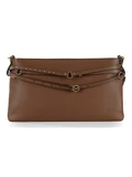 HELLBRAUN | Schultertasche aus Leder BELT BAG CLASSIC