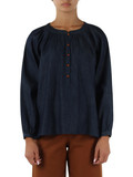BLU SCURO | Blusa in denim