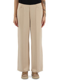 BEIGE | Pantaloni sportivi in scuba di misto modal