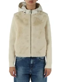 PANNA | Giacca PRESTIGIOUS in pelliccia sintetica, nylon e maglia