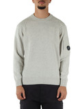 GRIGIO CHIARO | Maglia girocollo in misto lana Global Recycled Standard
