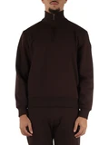 MARRONE | Felpa mezza zip MODISH