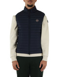 BLU SCURO | Piumino smanicato MINDSET con patch logo