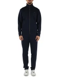 BLU SCURO | Tuta sportiva in misto cotone e modal