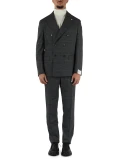 GRIGIO SCURO | Abito due pezzi in lana vergine MATTHEW regular fit